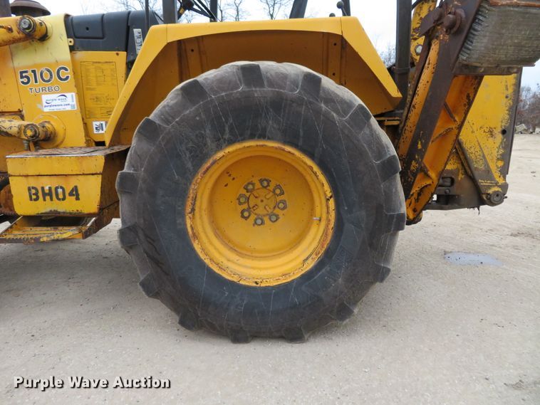image for item DI3993 1986 John Deere 510C  backhoe