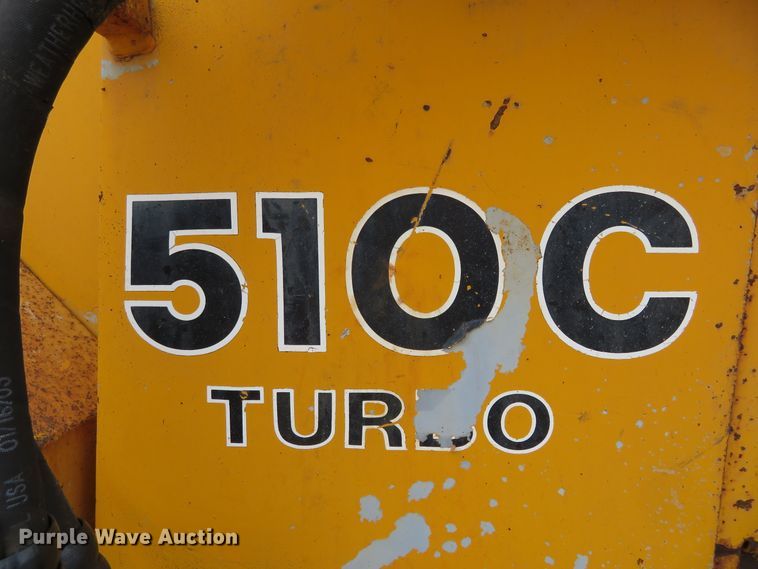 image for item DI3993 1986 John Deere 510C  backhoe