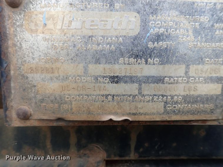 image for item DI7490 2007 Freightliner Business Class M112 roll-off container truck