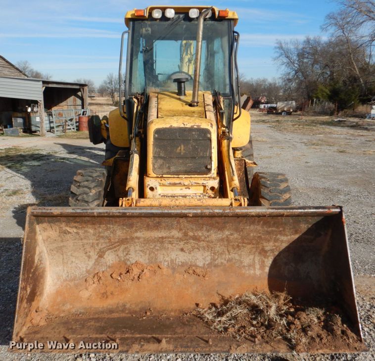 image for item DJ0362 2005 New Holland LB75B  backhoe