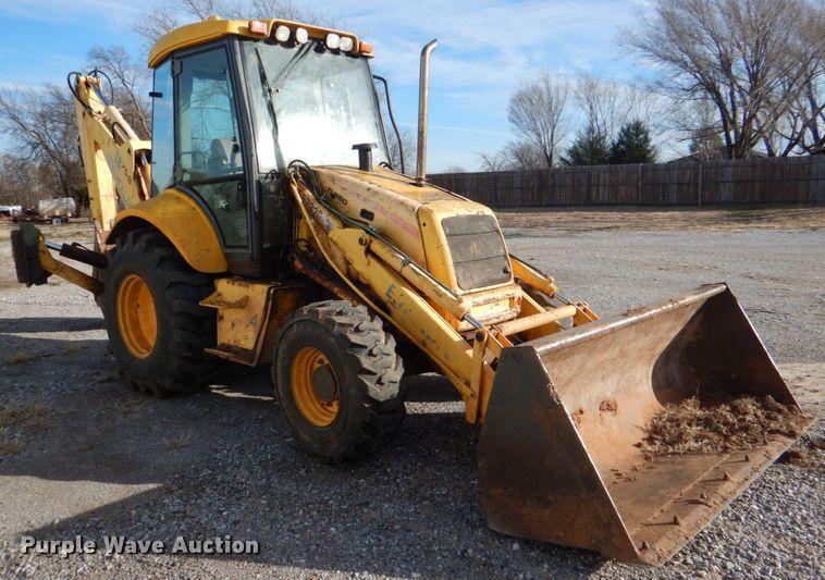 image for item DJ0362 2005 New Holland LB75B  backhoe