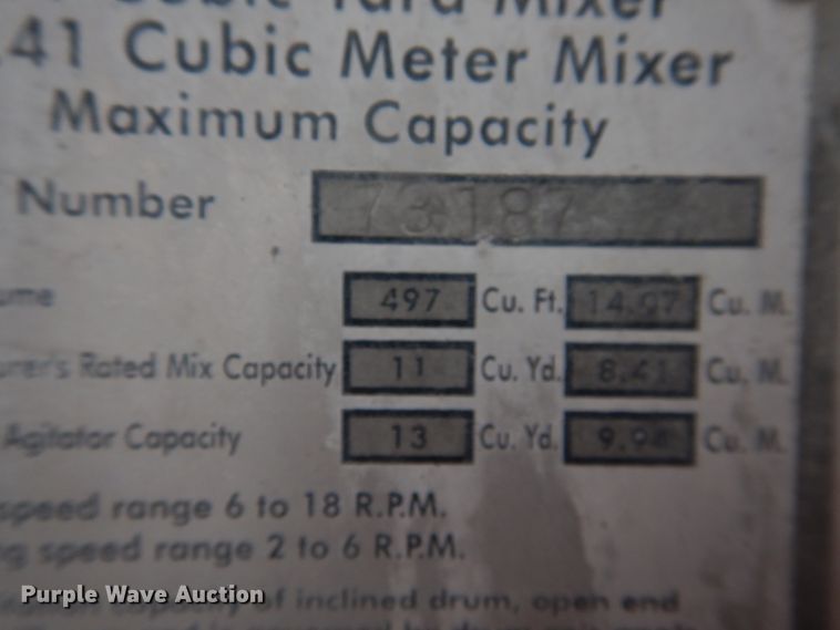 image for item DJ4817 2005 International Paystar 5500i  ready mix truck