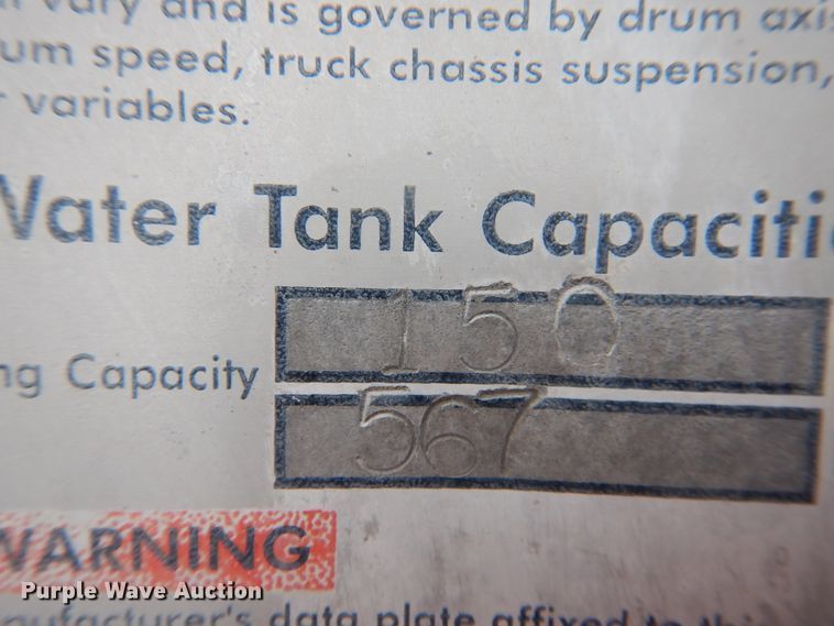 image for item DJ4817 2005 International Paystar 5500i  ready mix truck