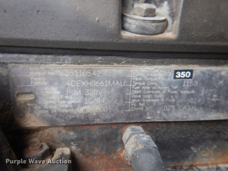 image for item DJ4817 2005 International Paystar 5500i  ready mix truck