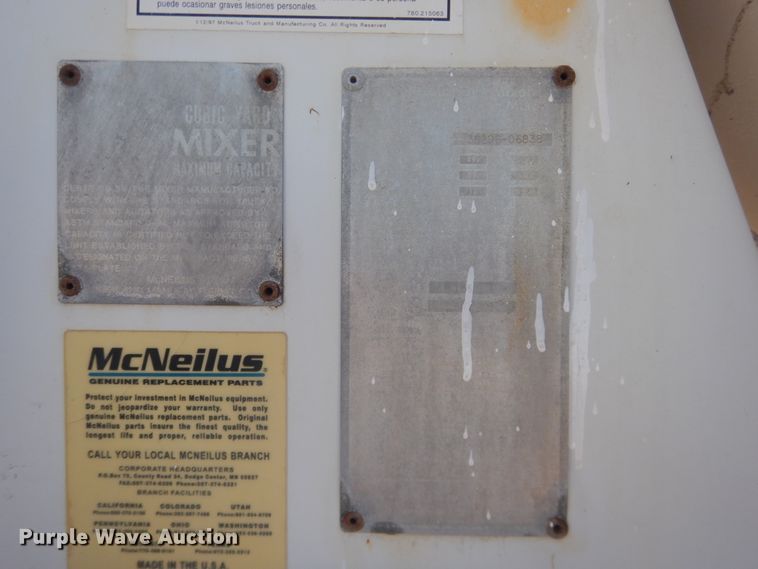 image for item DJ4853 1995 International 5000SFA  ready mix truck