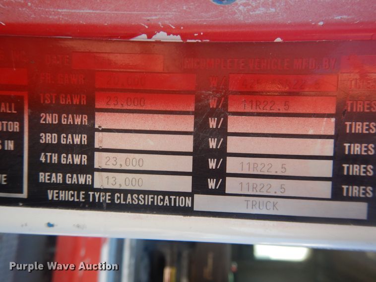 image for item DJ4853 1995 International 5000SFA  ready mix truck