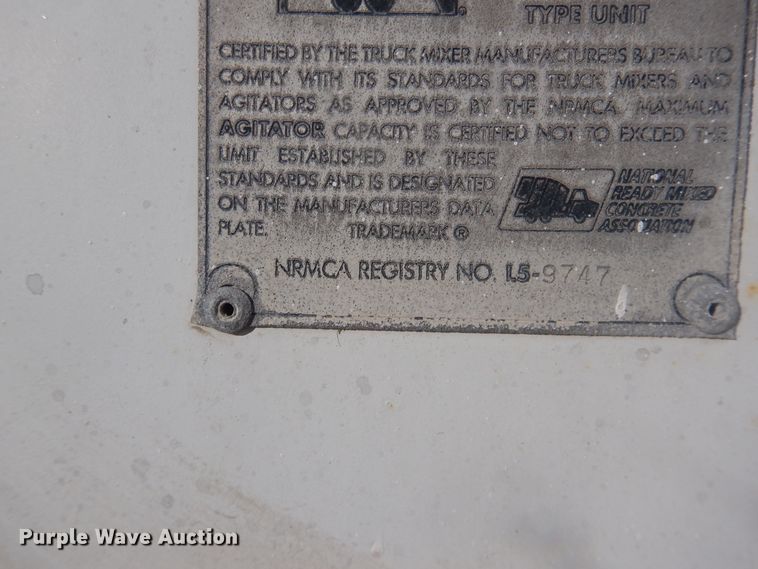 image for item DJ4854 1999 International 5000SFA  ready mix truck