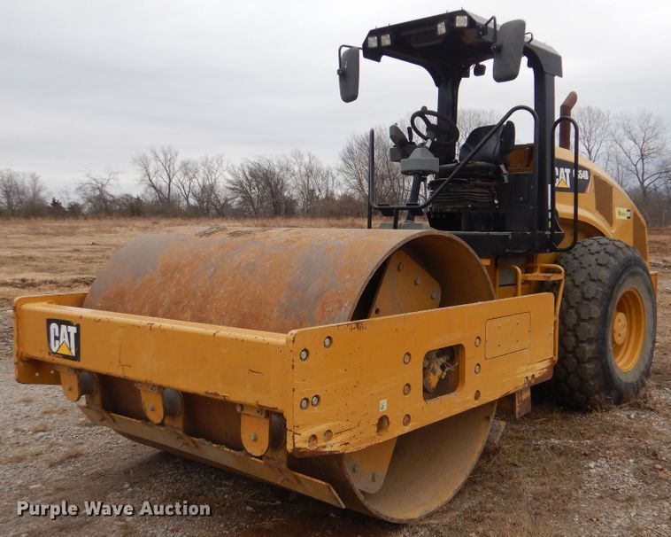 image for item DJ8583 2013 Caterpillar CS54B  single drum roller