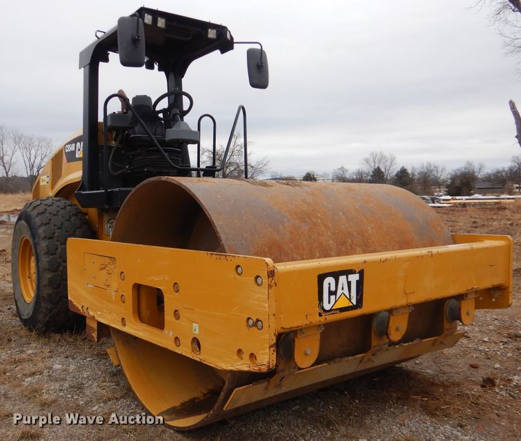 image for item DJ8583 2013 Caterpillar CS54B  single drum roller