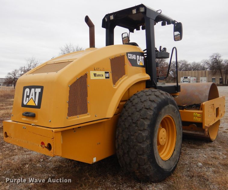 image for item DJ8583 2013 Caterpillar CS54B  single drum roller