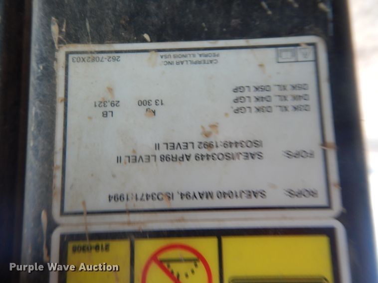 image for item DJ8585 2011 Caterpillar D5K XL  dozer