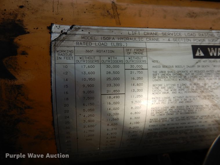 image for item DL2557 Dresser 150FA  crane