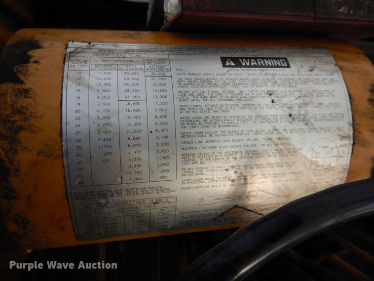 image for item DL2557 Dresser 150FA  crane