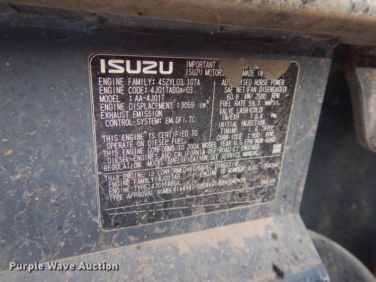 image for item DL2581 2005 Gehl CTL70  tracked skid steer loader