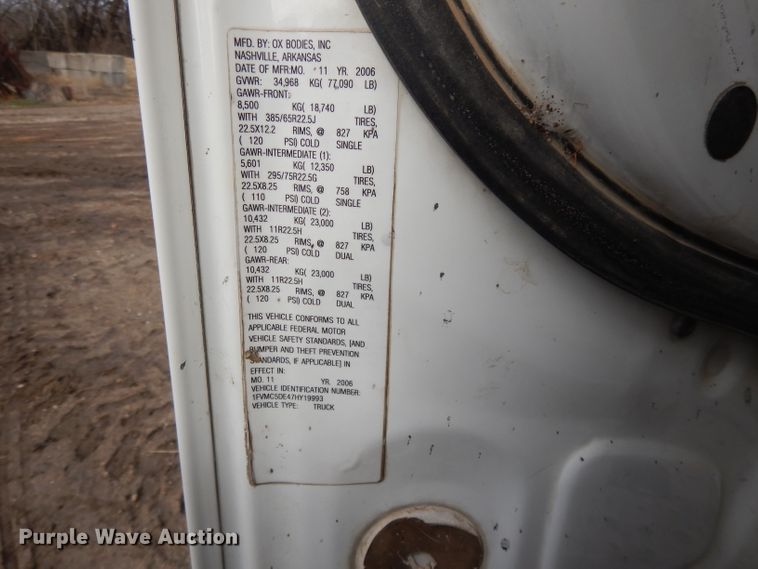 image for item DL2620 2007 Freightliner Business Class M2  dump truck