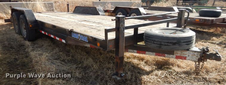 image for item DL2621 2015 Load Trail equipment trailer