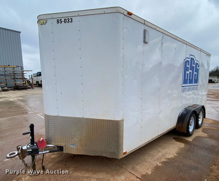 image for item EL9691 2013 Doolittle Bullitt enclosed cargo trailer
