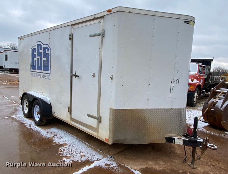 image for item EL9691 2013 Doolittle Bullitt enclosed cargo trailer