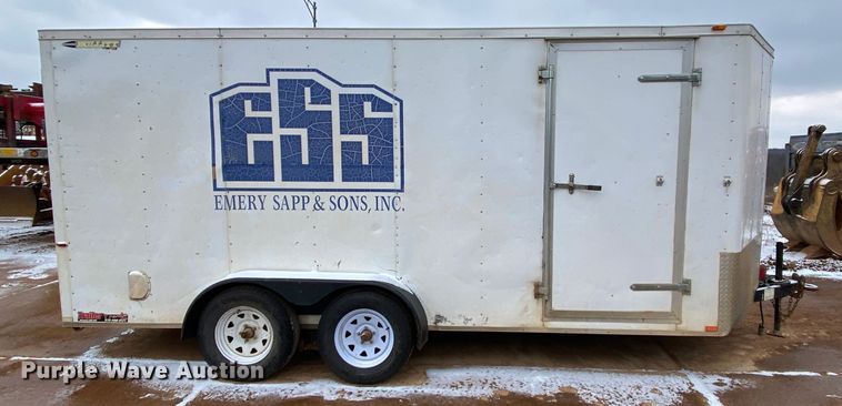 image for item EL9691 2013 Doolittle Bullitt enclosed cargo trailer