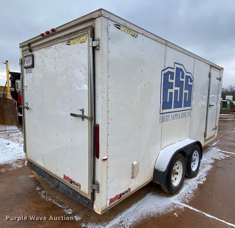 image for item EL9691 2013 Doolittle Bullitt enclosed cargo trailer