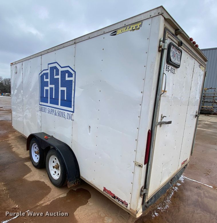 image for item EL9691 2013 Doolittle Bullitt enclosed cargo trailer