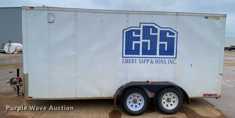 image for item EL9691 2013 Doolittle Bullitt enclosed cargo trailer