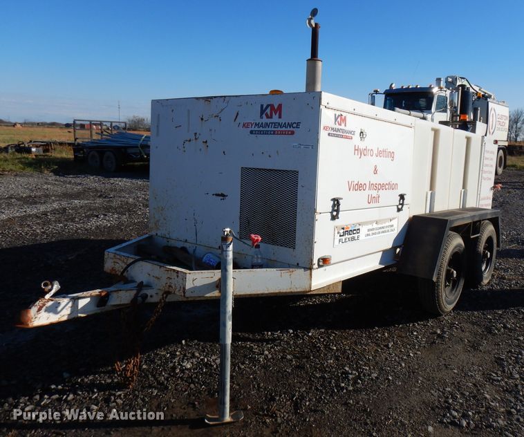 image for item FW9943 Sreco Flexible sewer jetter trailer