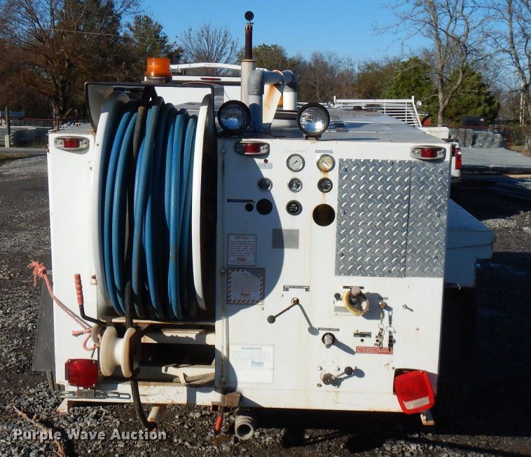 image for item FW9943 Sreco Flexible sewer jetter trailer