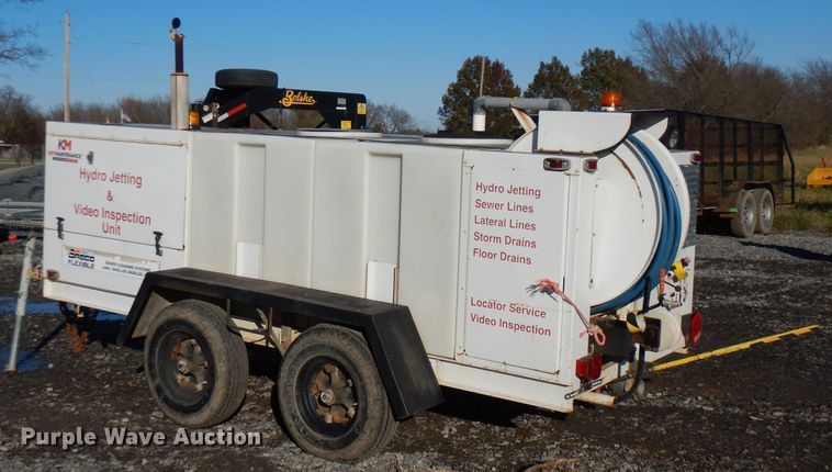 image for item FW9943 Sreco Flexible sewer jetter trailer