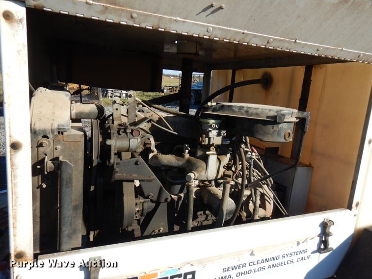 image for item FW9943 Sreco Flexible sewer jetter trailer