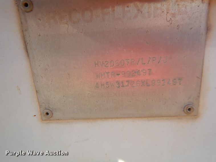 image for item FW9943 Sreco Flexible sewer jetter trailer