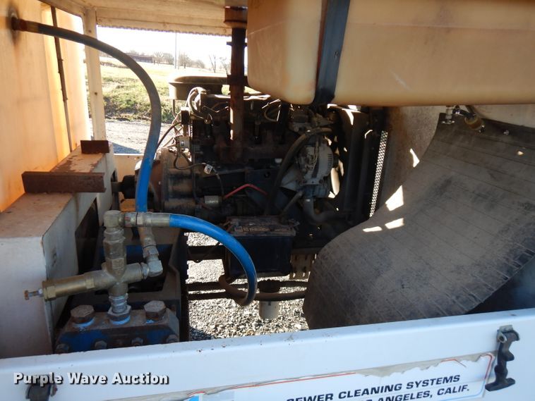 image for item FW9943 Sreco Flexible sewer jetter trailer