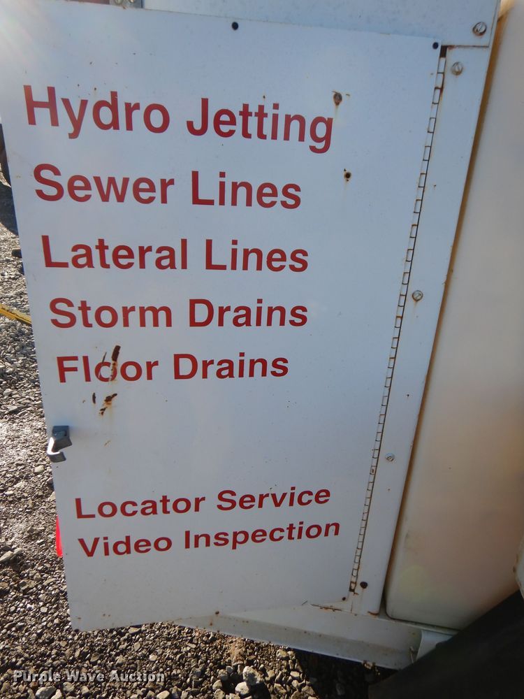 image for item FW9943 Sreco Flexible sewer jetter trailer