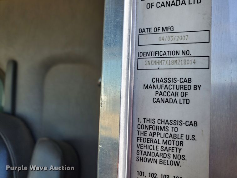 image for item HC9142 2008 Kenworth T300  dump truck