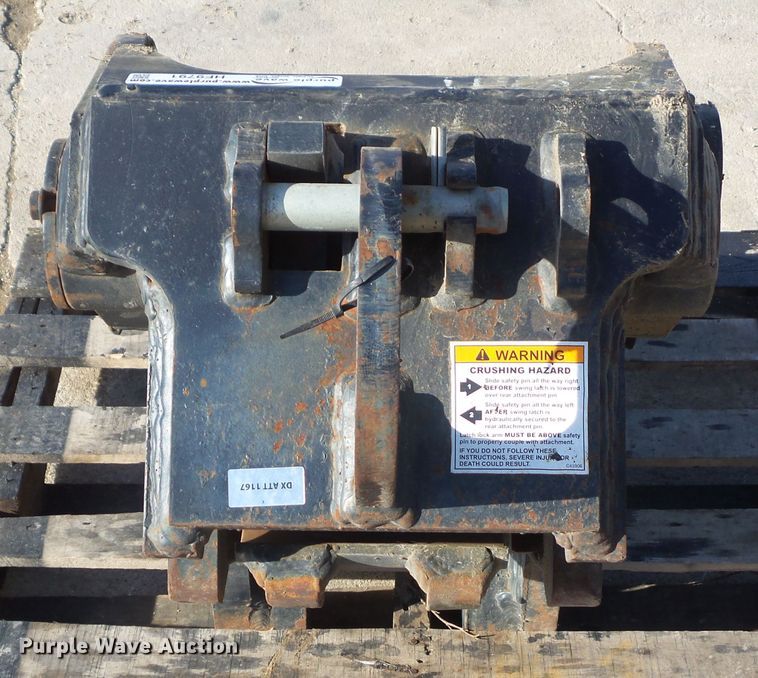 image for item HF9791 Central Fabricators TXC-255 quick coupler