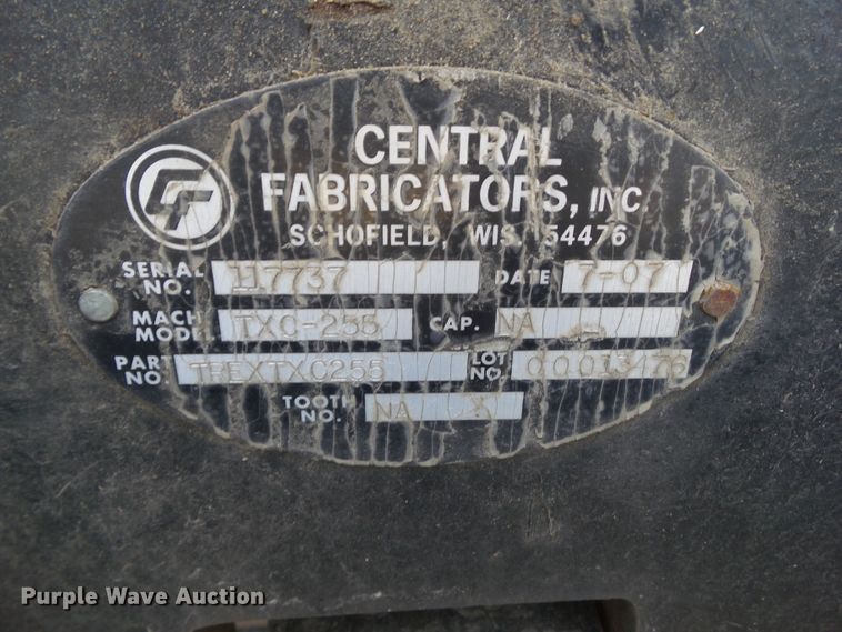 image for item HF9791 Central Fabricators TXC-255 quick coupler