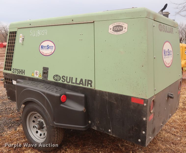 image for item HK9635 2018 Sullair 375HHAF  air compressor