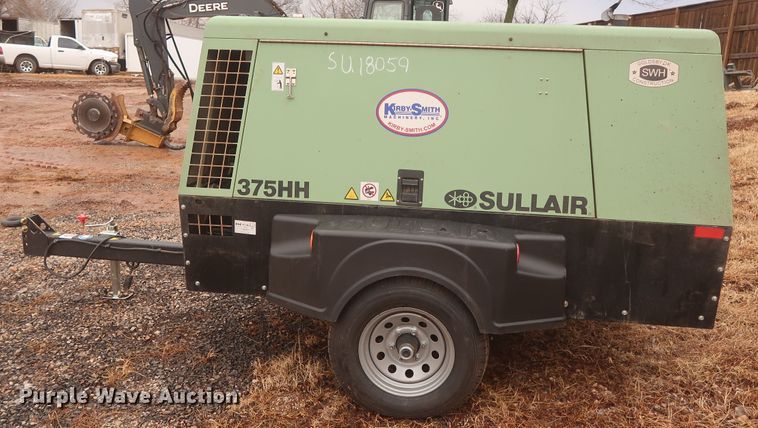 image for item HK9635 2018 Sullair 375HHAF  air compressor