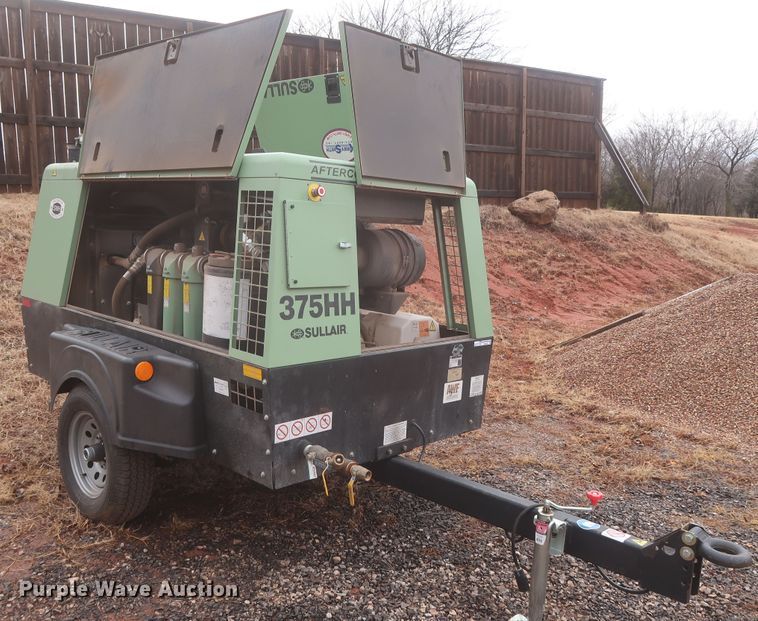 image for item HK9635 2018 Sullair 375HHAF  air compressor