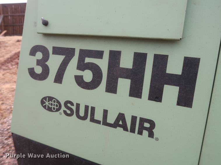 image for item HK9635 2018 Sullair 375HHAF  air compressor