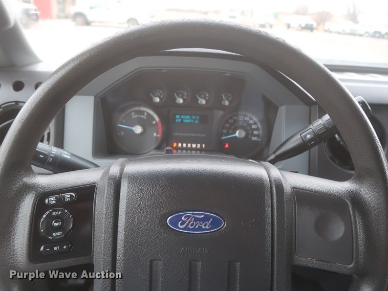 image for item HK9637 2011 Ford F550  SuperCab flatbed treater truck