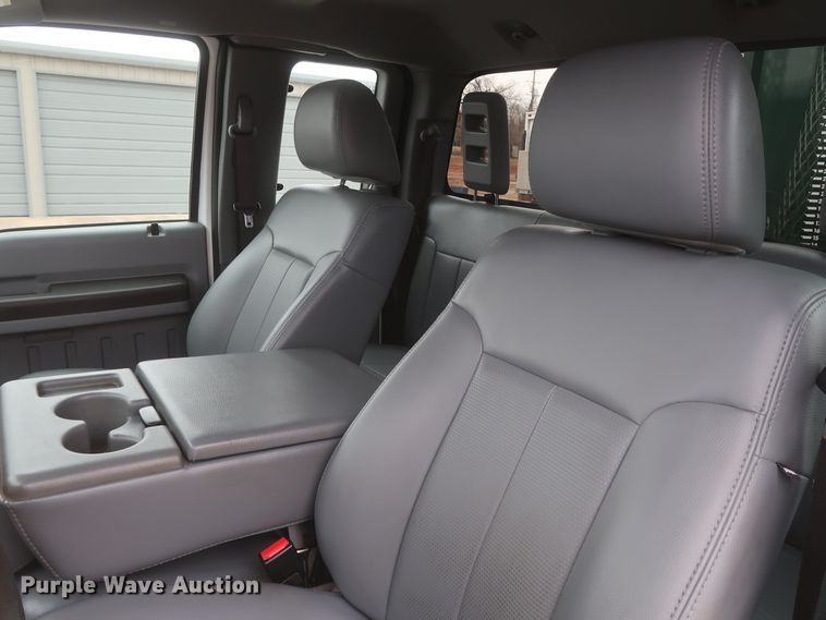 image for item HK9637 2011 Ford F550  SuperCab flatbed treater truck