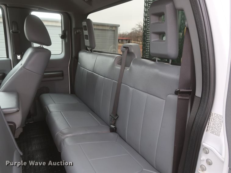 image for item HK9637 2011 Ford F550  SuperCab flatbed treater truck