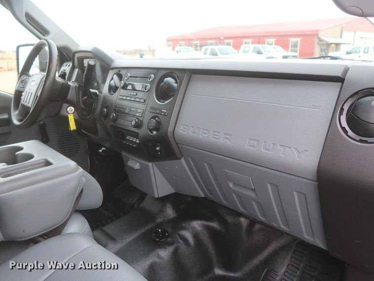 image for item HK9637 2011 Ford F550  SuperCab flatbed treater truck