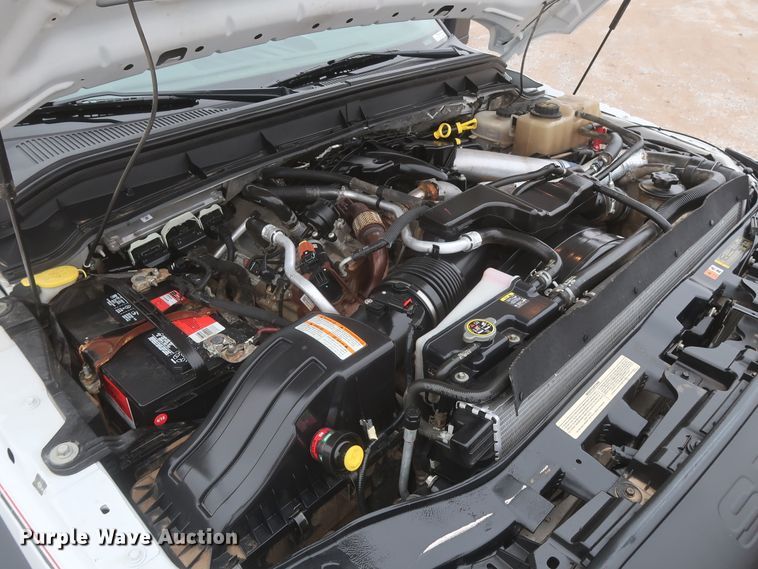 image for item HK9637 2011 Ford F550  SuperCab flatbed treater truck