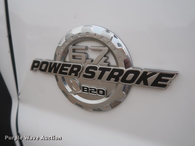 image for item HK9637 2011 Ford F550  SuperCab flatbed treater truck