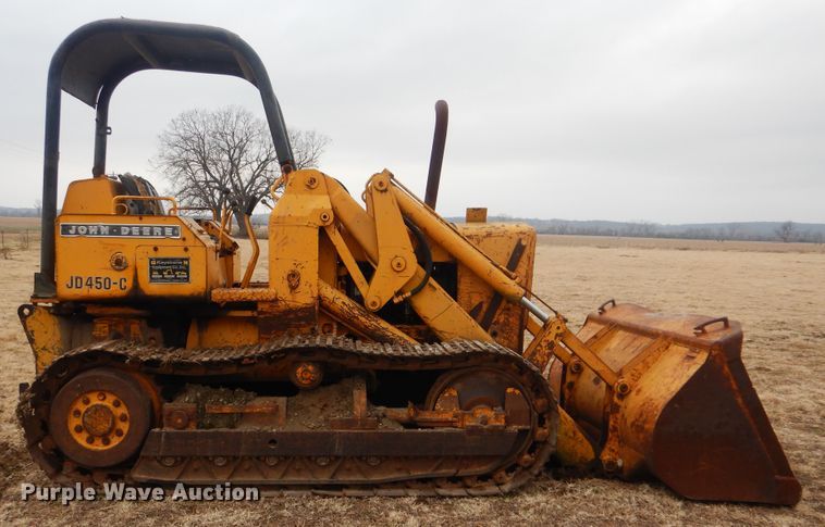 image for item HW9759 1979 John Deere 450C  track loader