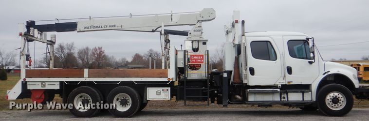 image for item HX9050 2010 Freightliner Business Class M2  crane truck