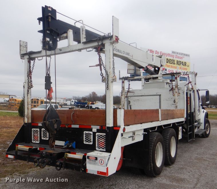 image for item HX9050 2010 Freightliner Business Class M2  crane truck