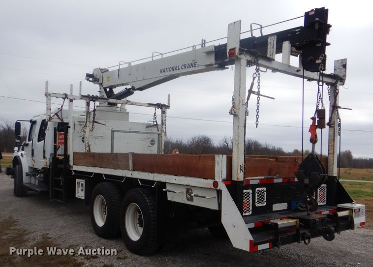 image for item HX9050 2010 Freightliner Business Class M2  crane truck